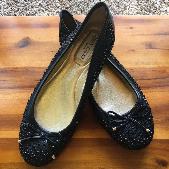Jimmy Choo Shoes - Jimmy Choo black flats